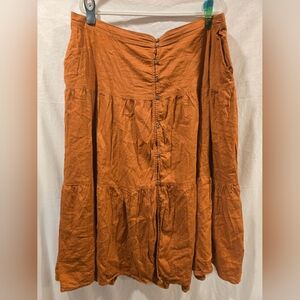 Old Navy - Terracotta Maxi Skirt, Size XXL